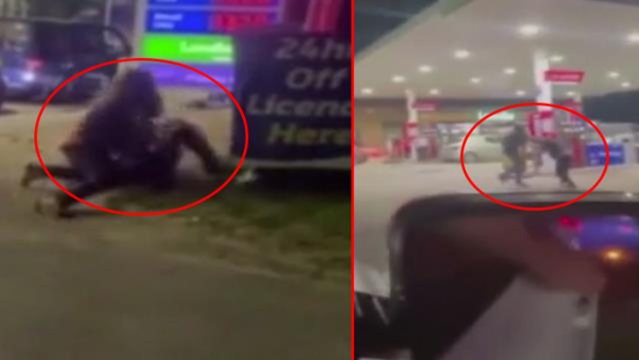 İngiltere'de akaryakıt krizi büyüyor! Uzun kuyruklarda benzin için kavgalar başladı