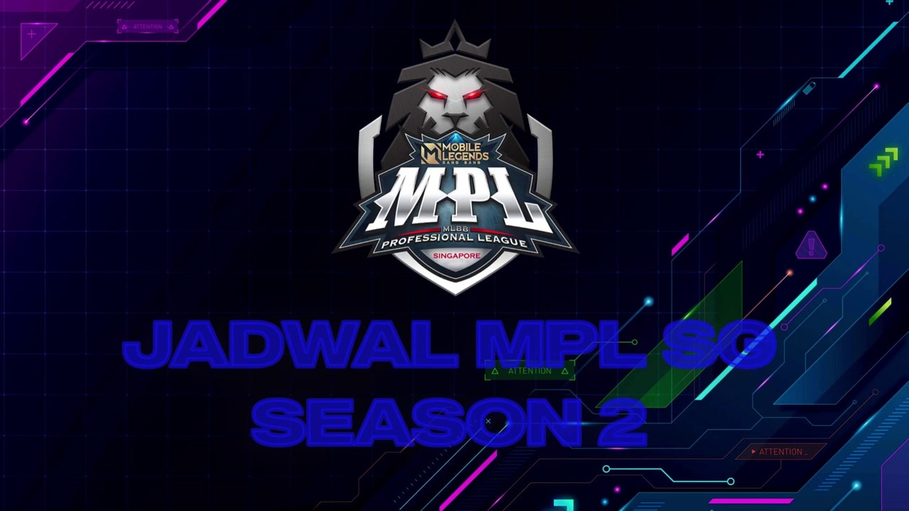 Jadwal MPL SG Season 2 | Schedule MPL SG S2 Week 1 - 4
