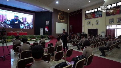 Dankorbrimob Polri Memberikan Pesan Khusus dan Pembekalan Kepada Taruna-Taruni Tingkat III/ 53 Akademi Kepolisian (Akpol) Semarang