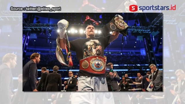 Kalahkan Anthony Joshua, Oleksandr Usyk Jadi Raja Baru Tinju Kelas Berat