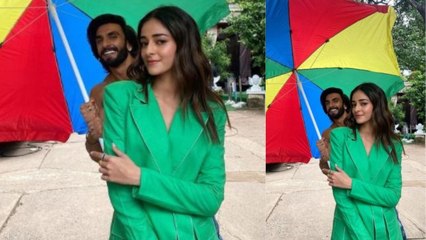 Ananya Panday और Ranveer Singh दिखे साथ, की ये हरकत, Check That Out | FilmiBeat