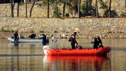 Sancaktepe'de gölde kaybolan kişiyi arama çalışmaları yeniden başladı