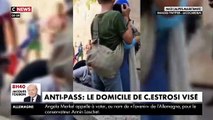 Les images des manifestants hostiles au pass sanitaire qui ont tenté de rejoindre hier le domicile personnel de Christian Estrosi, le maire de Nice