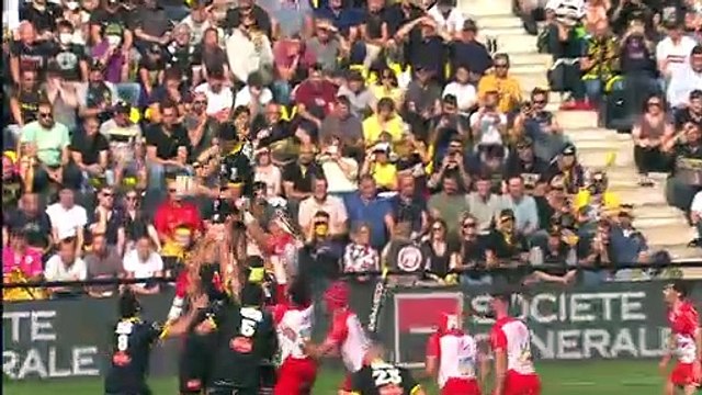 TOP 14 - Essai de Guram PAPIDZE (SR) - Stade Rochelais - Biarritz Olympique - J04 - Saison 2021/2022