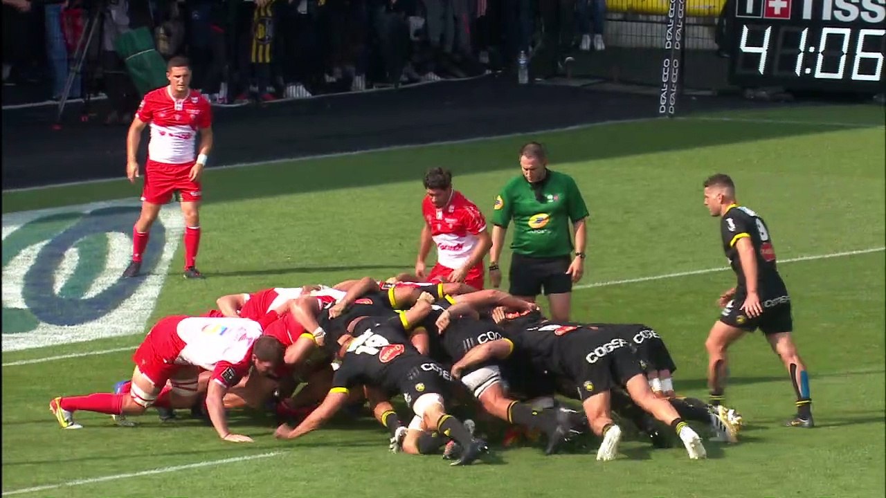 TOP 14 - Essai de Tawera KERR-BARLOW 3 (SR) - Stade Rochelais - Biarritz Olympique - J04 - Saison 2021/2022