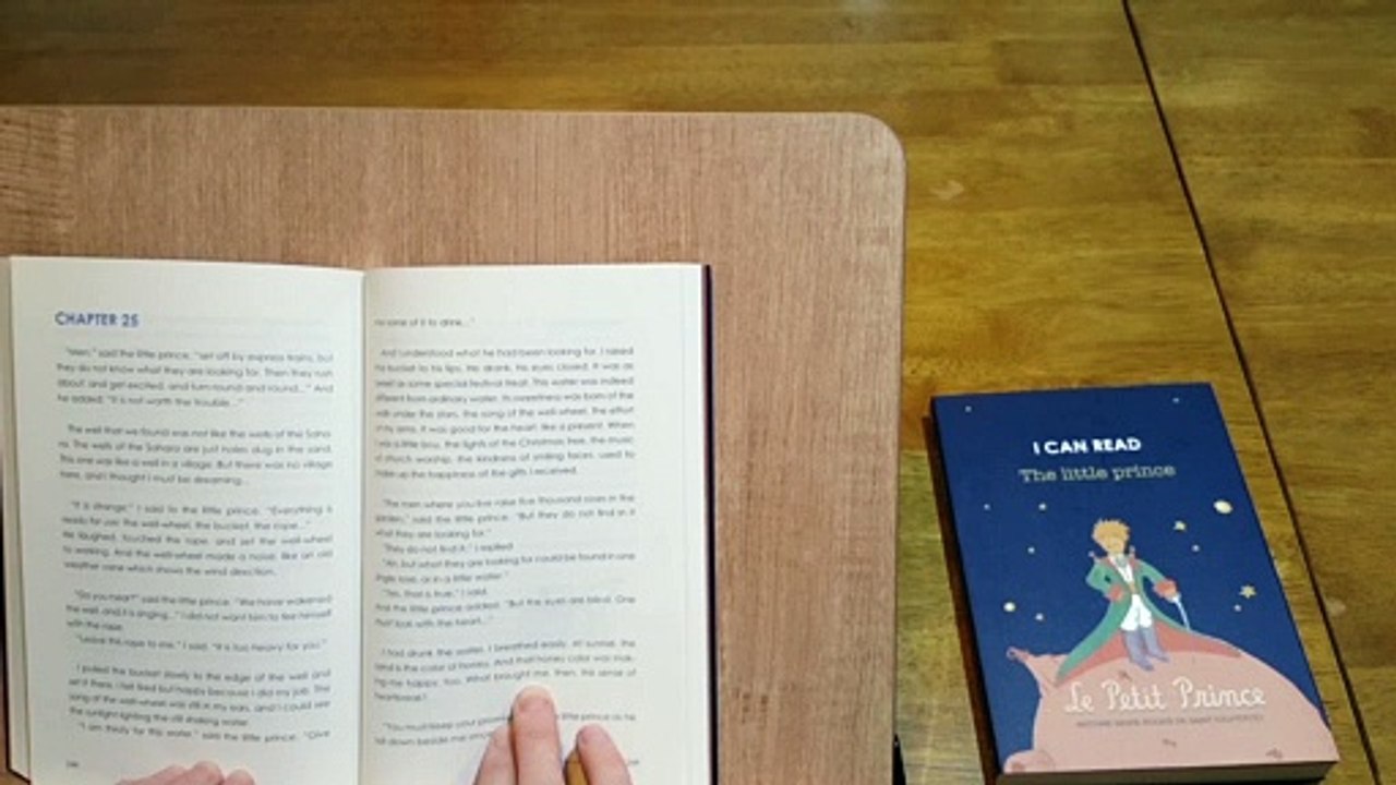 LEVEL4-25   英語版 星の王子さま 私も読めるI CAN READ シリーズ
