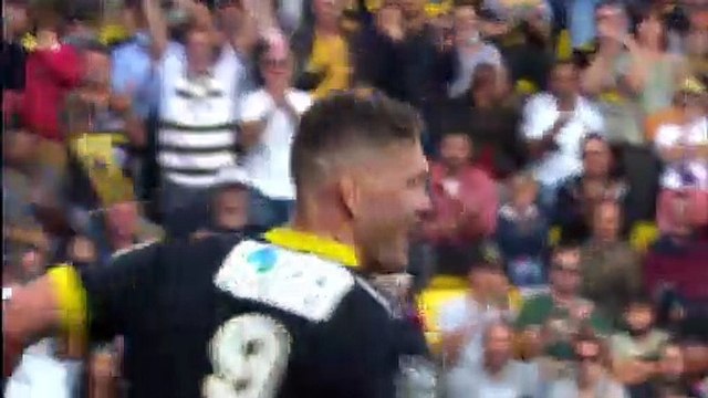 TOP 14 - Essai de Tawera KERR-BARLOW (SR) - Stade Rochelais - Biarritz Olympique - J04 - Saison 2021/2022