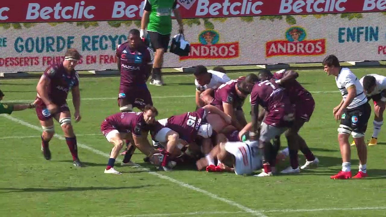 TOP 14 - Essai de Fédérico MORI (UBB) - Union Bordeaux-Bègles - CA Brive - J04 - Saison 2021/2022