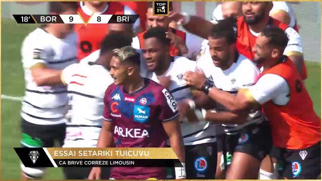 TOP 14 - Résumé Union Bordeaux-Bègles-CA Brive: 29-10 - J04 - Saison 2021/2022