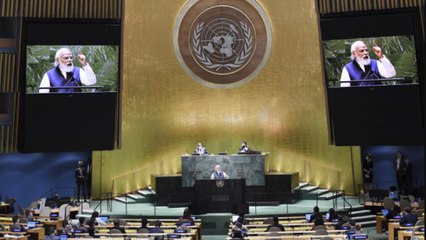 PM Modi gives India's global message to the world at UNGA