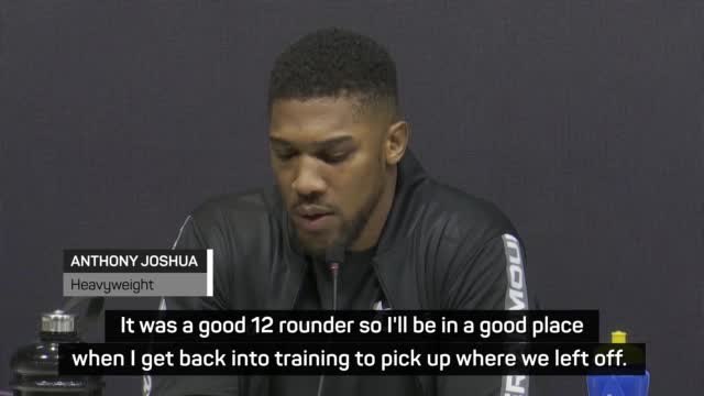 Joshua vows to bounce back and win Usyk rematch