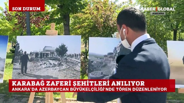 Karabağ zaferinin kahraman şehitleri anılıyor!