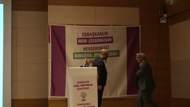 HDP'li Sancar, Demokratik Yerel Yönetimler Konferansı nda konuştu
