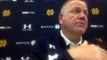 Brian Kelly Talks Drew Pyne - Defense