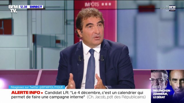 Christian Jacob sur les toxicomanes déplacés: La politique de prévention a échoué (...) Cette décision n'a pas de sens