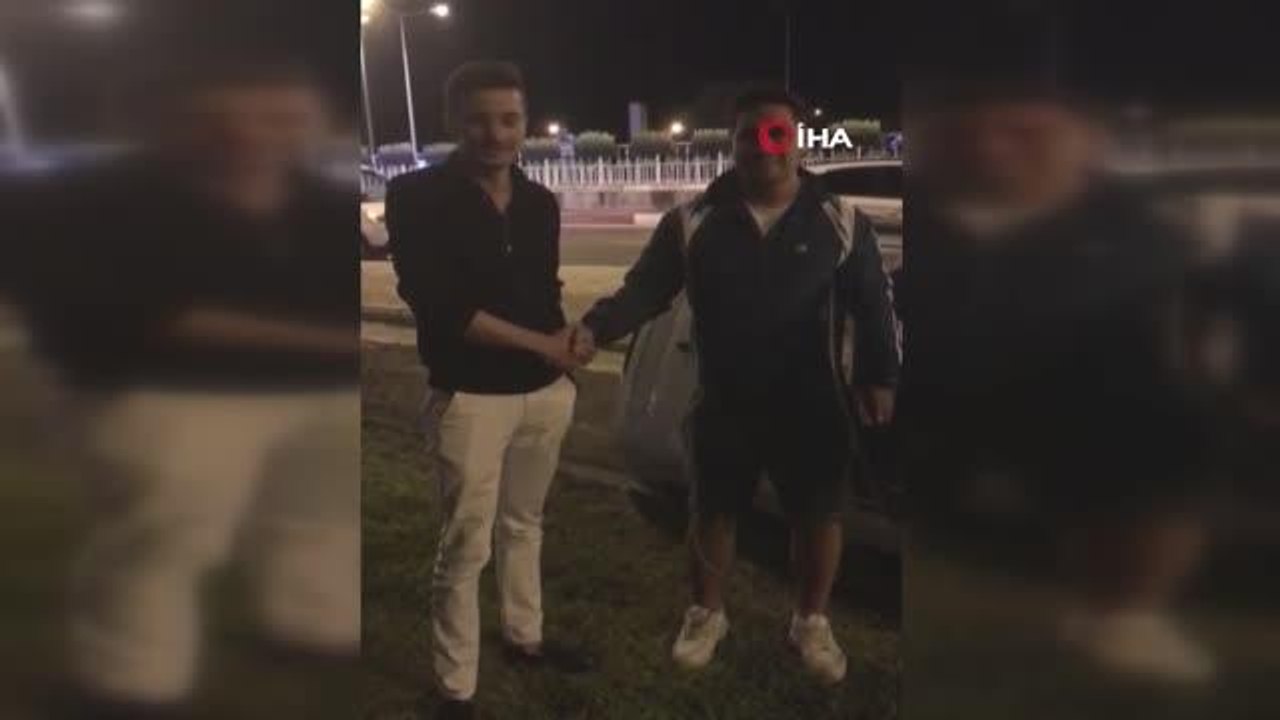 Kaza yerinde galerici ile araç pazarlığı