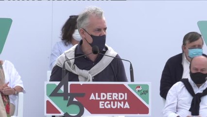 El PNV reclama más autogobierno para Euskadi en el Alderdi Eguna