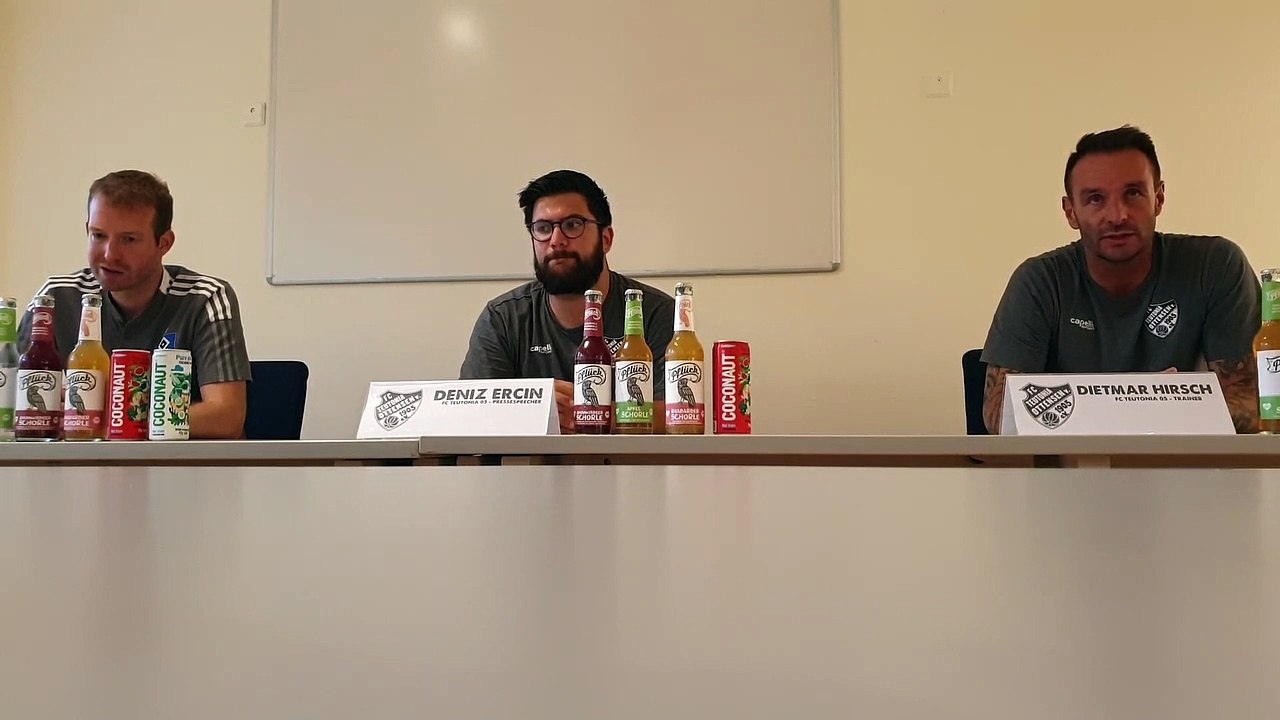 Ein mächtig bedienter Pit Reimers (HSV II), ein lobender Diermar Hirsch (T05) - die PK im Video!