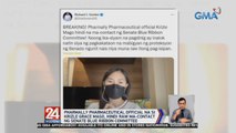 Pharmally Pharmaceutical official na si Krizle Grace Mago, hindi raw ma-contact ng Senate Blue Ribbon Committee | 24 Oras Weekend