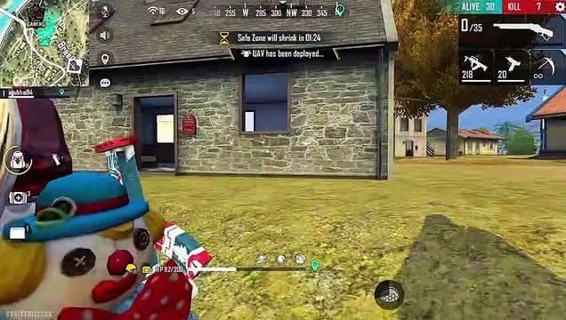 Solo vs Squad 27 Kill OverPower Groza + M1887 Gameplay - Garena Free Fire