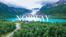 Norway 4K - Scenery Relaxation Film - Scenic Drone Film With Calming Music (Part-2)