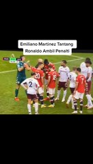 kiper asal argentina emiliano martinez tantang ronaldo ambil tendangan penalti