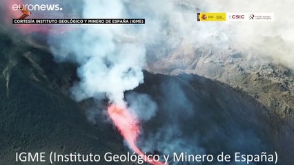 Volcán de La Palma | Viaje al cráter del monstruo que bombea lava a 1250 grados de temperatura