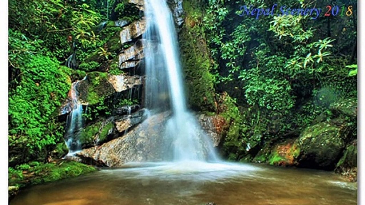 Beautiful & White Waterfalls-Springs of Nepal _ Waterfall Adventure _ Nepal Scen_HD