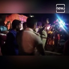 Watch How This SI Of Andhra Pradesh's Police Danced While Ganpati Visarjan