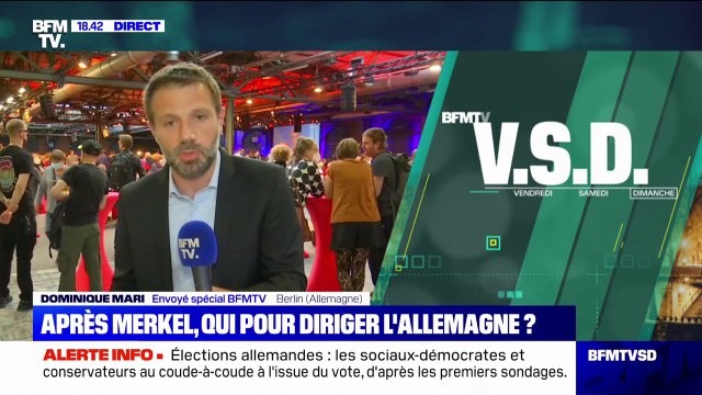 Élections allemandes: le SPD revendique la formation du prochain gouvernement
