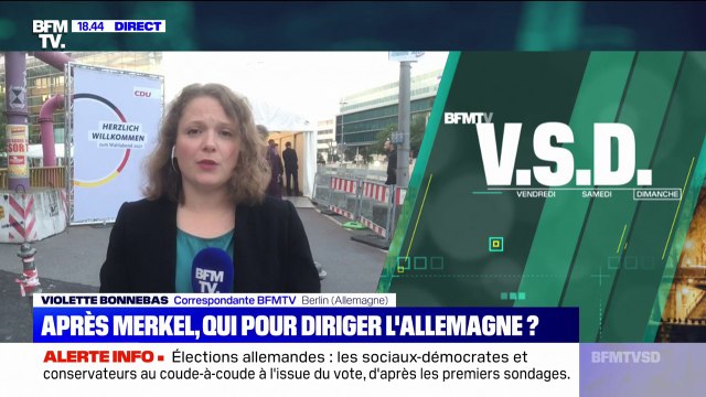 Élections allemandes: la CDU reconnaît des pertes amères mais pas la défaite