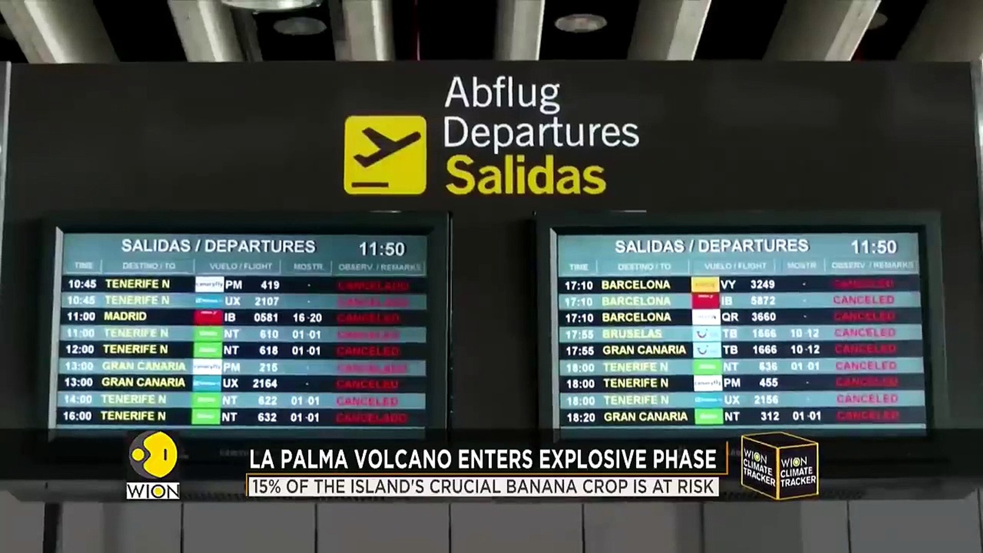 La Palma volcano enters explosive phase _ Latest World English News _ WION News