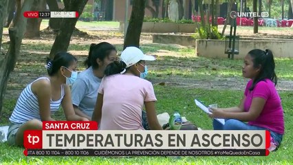 ¡Llegó el calor! Prevén que la temperatura en Santa Cruz llegue a los 36 grados en la próxima semana