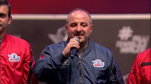 Bakan Varank, TEKNOFEST Havacılık, Uzay ve Teknoloji Festivalinin kapanışında konuştu