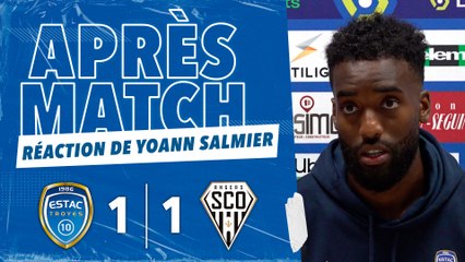ESTAC 1-1 Angers | Réaction de Yoann Salmier