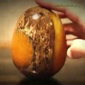 how to woodturning fire dragon egg  wood turning projects  woodturning colored dragon egg