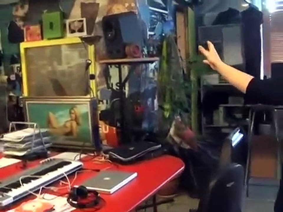 Stage à la régie son du Théâtre Vidy-Lausanne