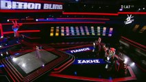 The Voice: Η επαγγελματίας τραγουδίστρια που ενθουσίασε τον Μουζουράκη