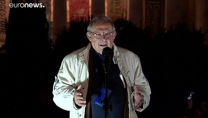 Protesta en Varsovia para la liberación de un periodista detenido por Bielorrusia