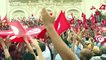 En Tunisie, 2000 personnes manifestent contre "le coup d'Etat" du président Saied
