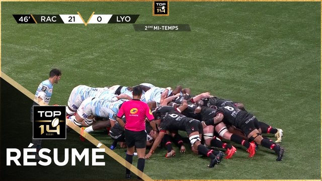 TOP 14 - Résumé Racing 92- LOU Rugby: 24-20 - J04 - Saison 2021/2022