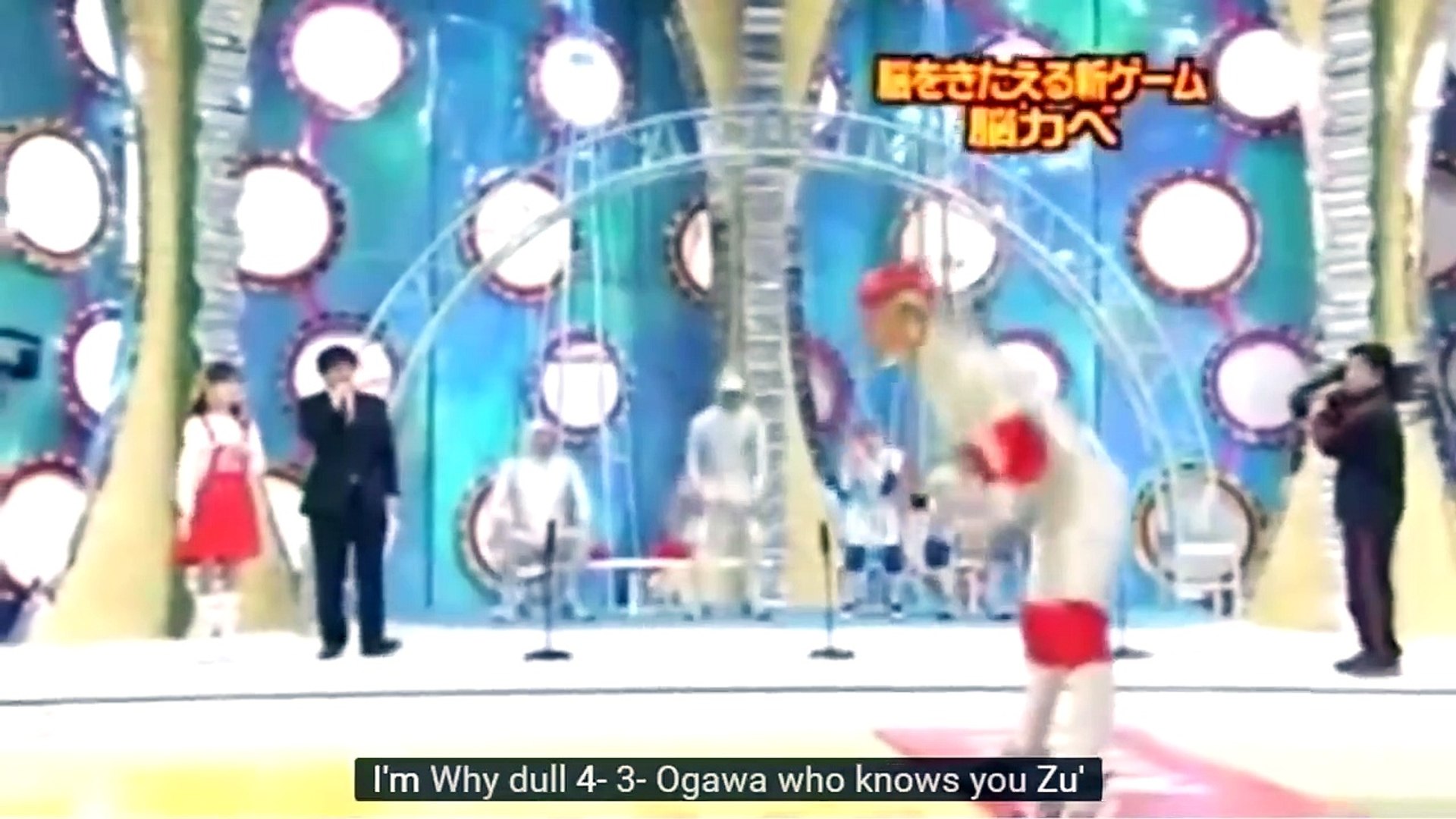 Crazy Japanese Game show - BRAIN WALL