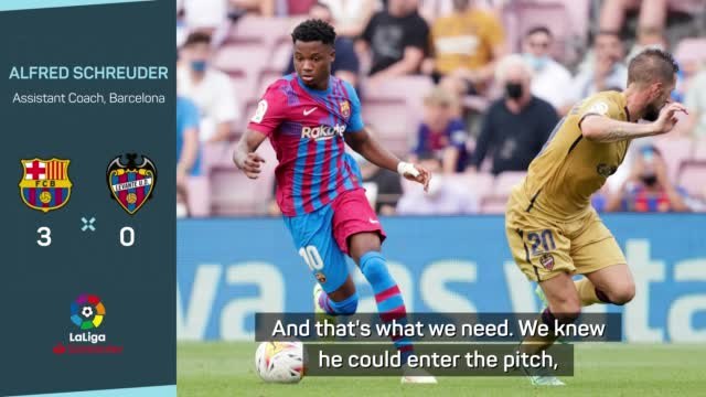 Fati can be the difference for Barca - Schreuder