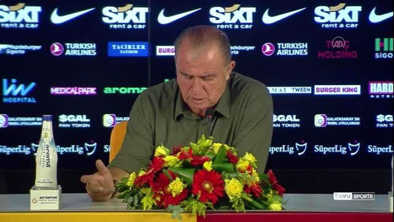 Galatasaray-Göztepe maçının ardından - Fatih Terim (2)