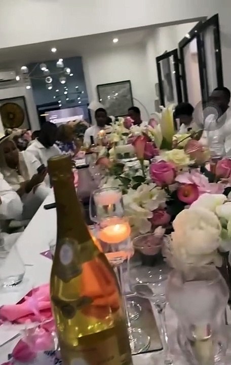 Nathalie Koah fait la fête au baptême de la fille de Coco Emilia #Nathalie Koah  # Coco Emilia