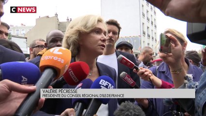 Crack à Paris : Valérie Pécresse en déplacement pour rencontrer des riverains