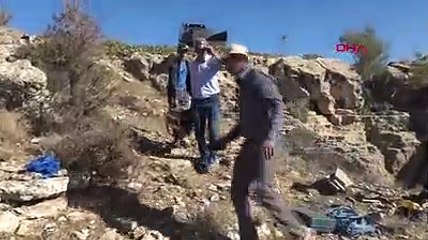 Kaya balı için tehlikeli tırmanış