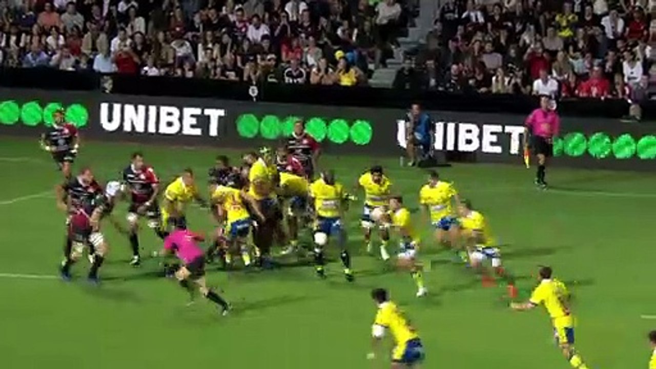 TOP 14 - Essai de Alivereti RAKA (ASM) - Stade Toulousain - ASM Clermont - J04 - Saison 2021/2022