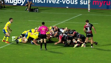 TOP 14 - Essai de Antoine DUPONT (ST) - Stade Toulousain - ASM Clermont - J04 - Saison 2021/2022