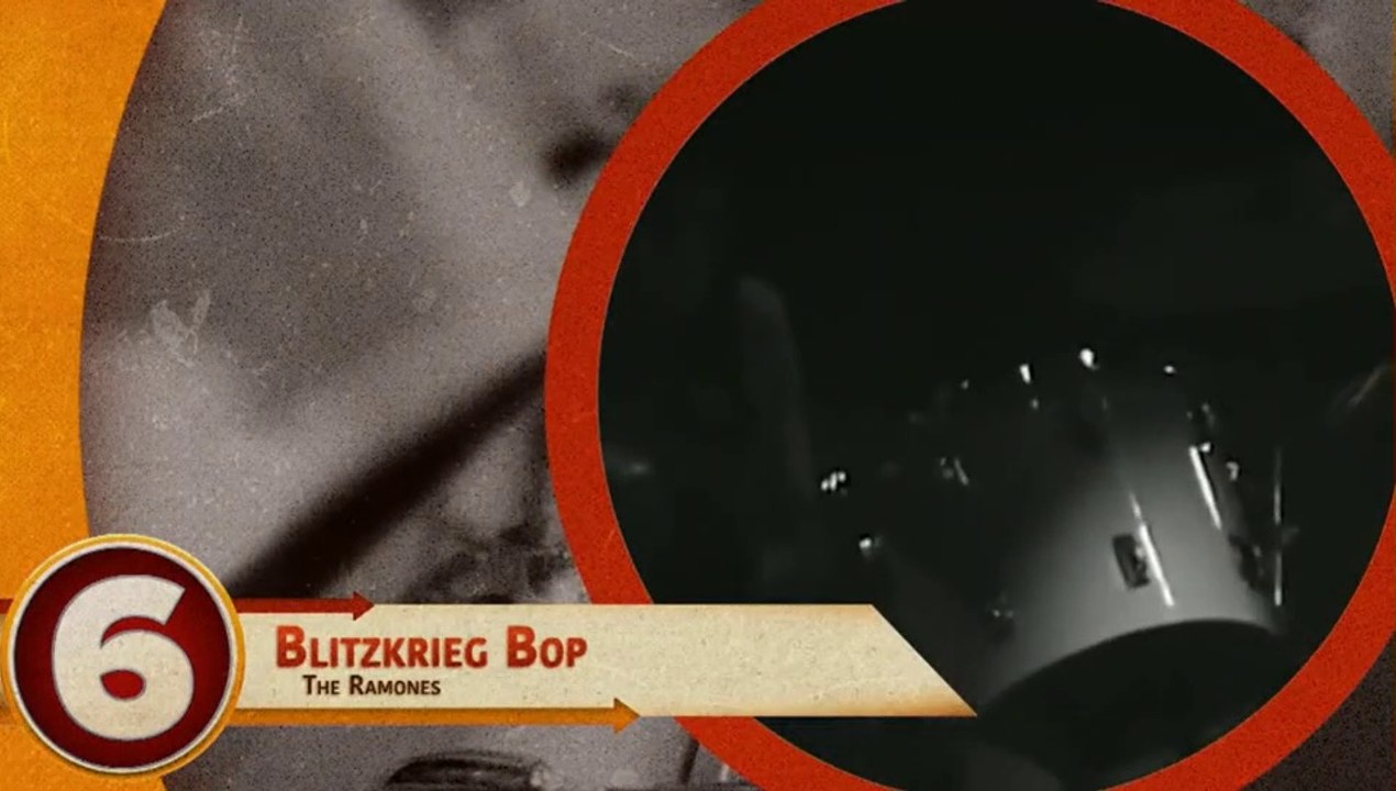 The Ramones' "Blitzkrieg Bop" Ranked as #6 Sports Jam